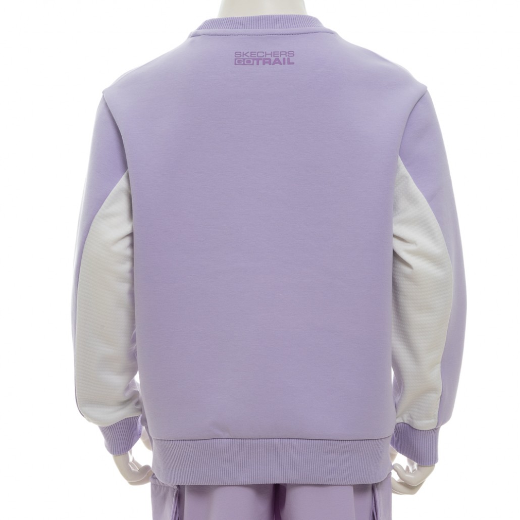 SKECHERS 女童長袖衛衣 (P125G023-00EW)