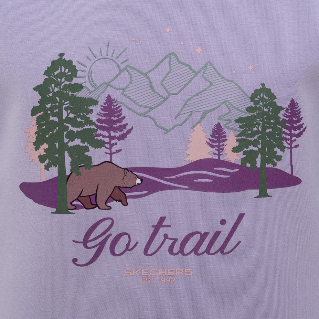 SKECHERS 女童長袖衛衣 (P125G023-00EW)