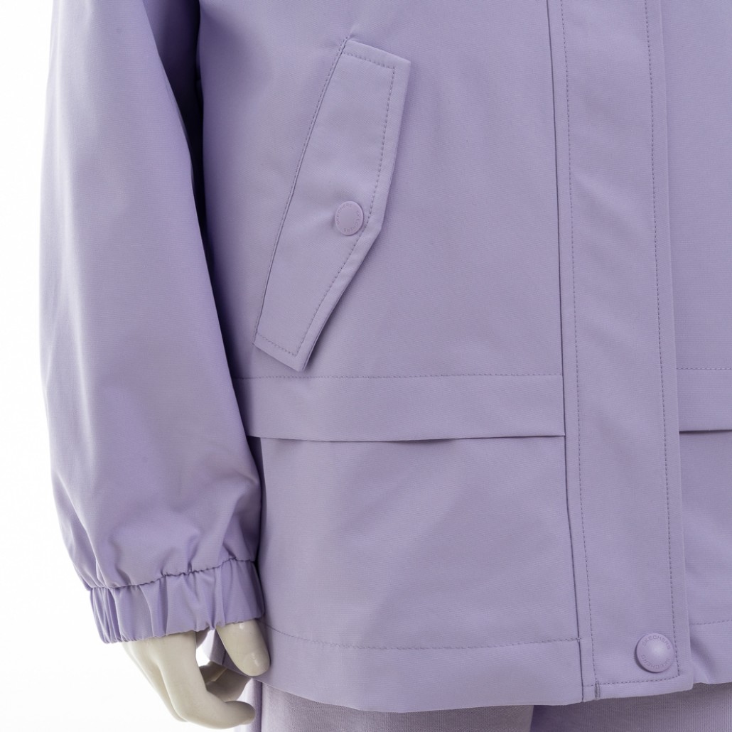 SKECHERS 女幼童拉鍊連帽外套 (P125G027-00EW)