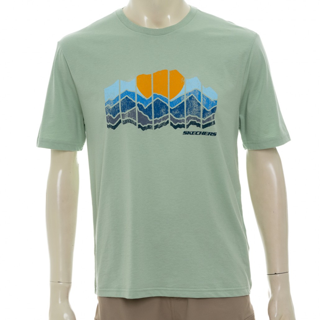 SKECHERS 男短袖衣 (TS160GRMV)