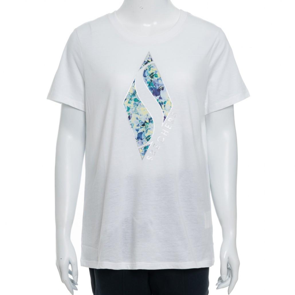 SKECHERS 女短袖衣 (TS181WHT)