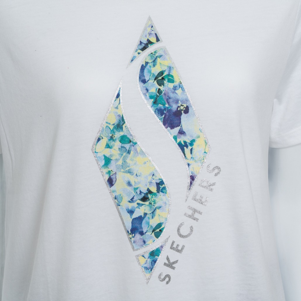 SKECHERS 女短袖衣 (TS181WHT)