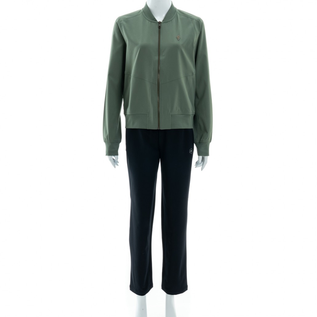 SKECHERS 女拉鍊外套(JA192TPOL)