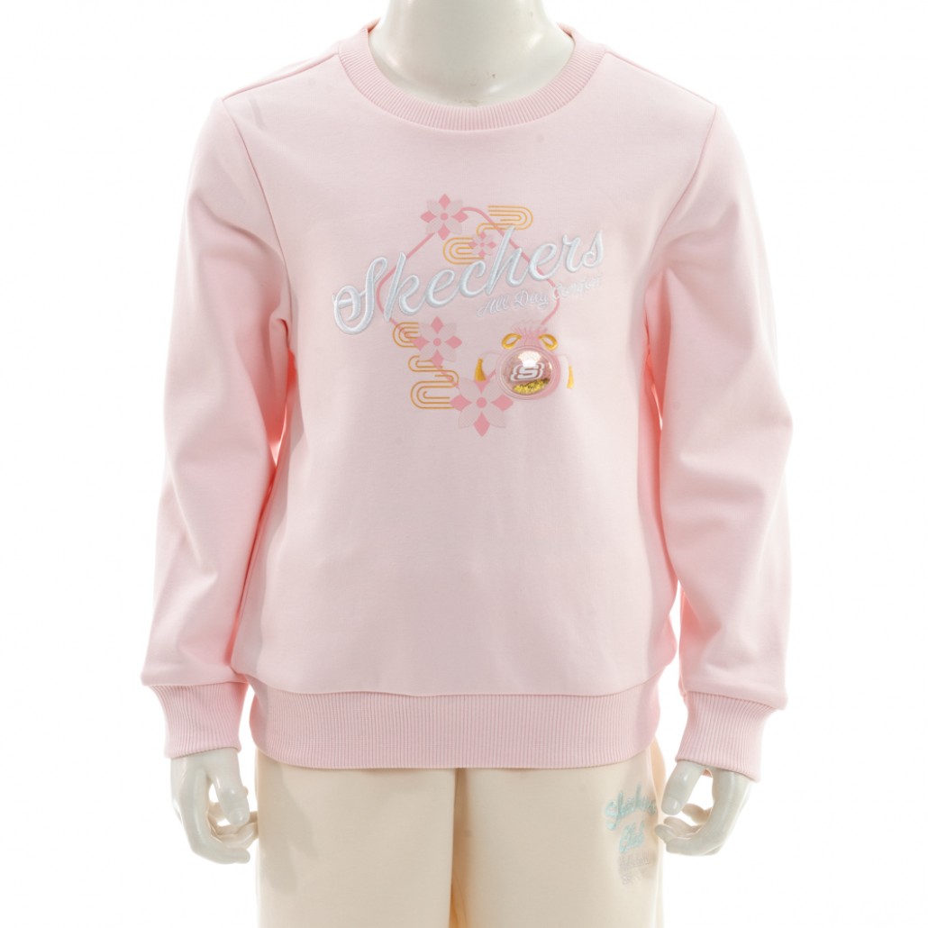 SKECHERS 女童長袖衛衣 (L125G009-04J1)