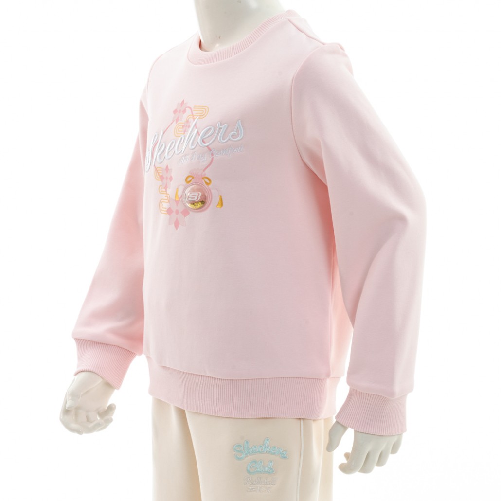 SKECHERS 女童長袖衛衣 (L125G009-04J1)