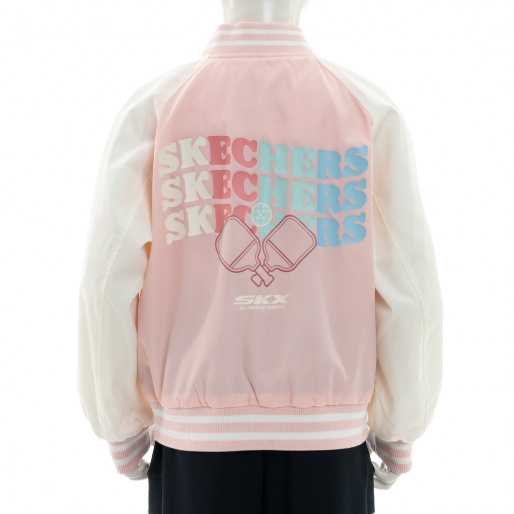 SKECHERS 女童棒球外套 (L125G037-01UJ)