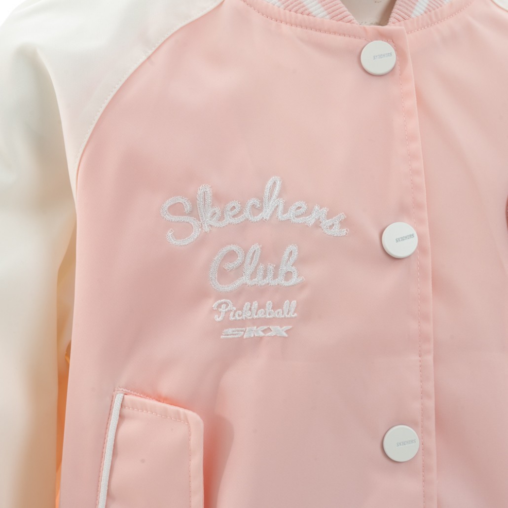 SKECHERS 女童棒球外套 (L125G037-01UJ)