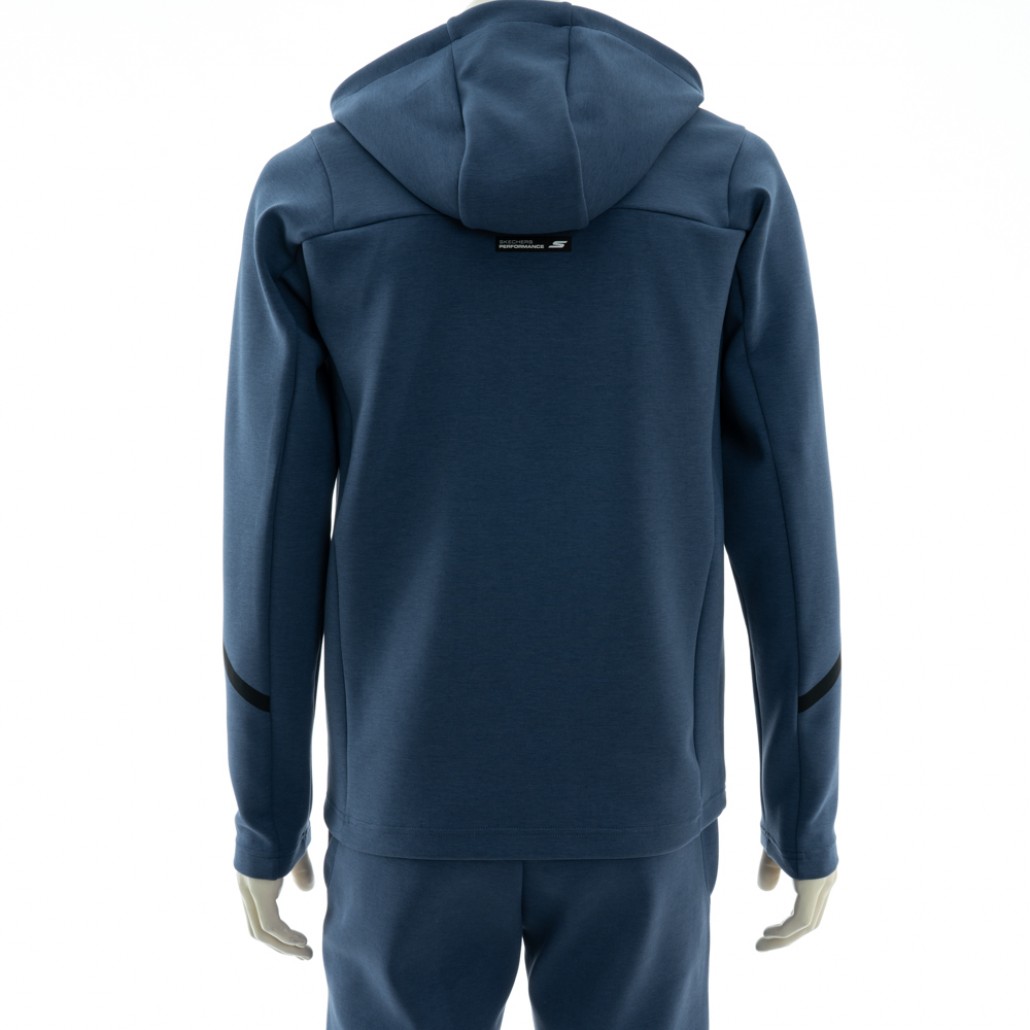 SKECHERS 男拉鍊連帽外套 (P125M024-0479)