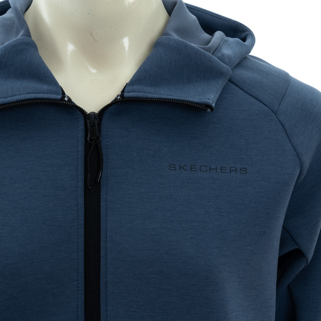 SKECHERS 男拉鍊連帽外套 (P125M024-0479)