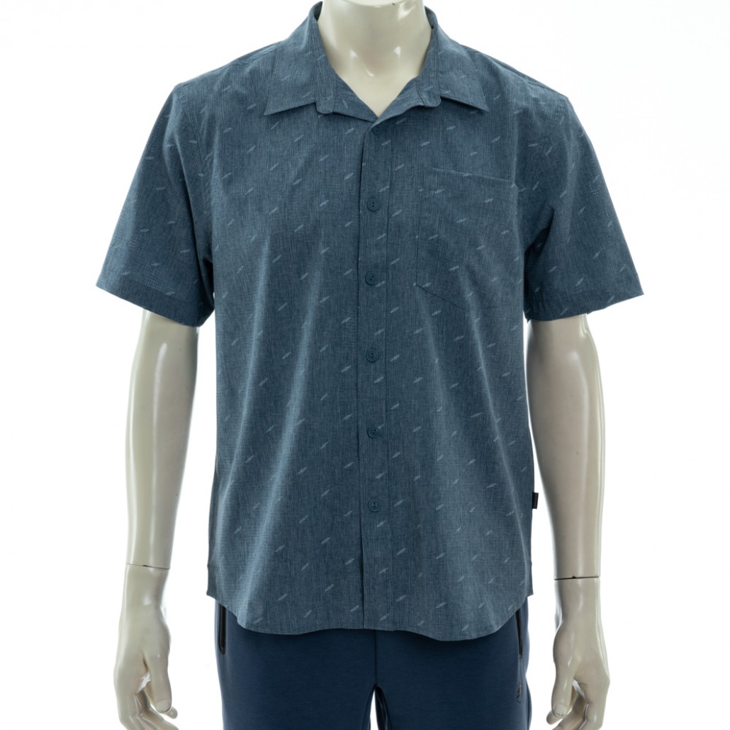 SKECHERS 男短袖襯衫 (TP14DEN)｜SKECHWEAVE AIR™ 是－运动品牌专卖