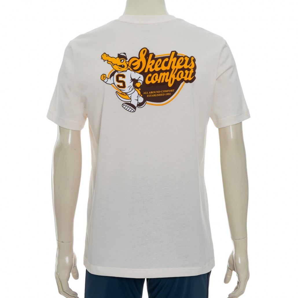 SKECHERS 中性短袖衣 (L225U056-01SV)