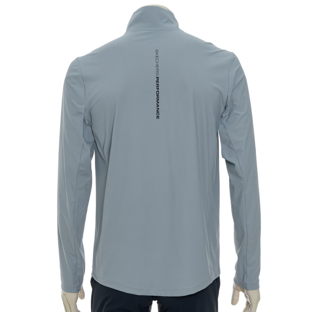 SKECHERS 男拉鍊外套 (P225M100-001C)