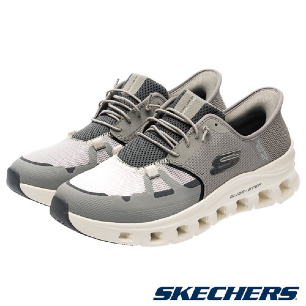 Skechers 瞬穿舒適科技 GLIDE-STEP PRO 寬楦款｜系列，彈性鬆緊鞋帶－勁躍