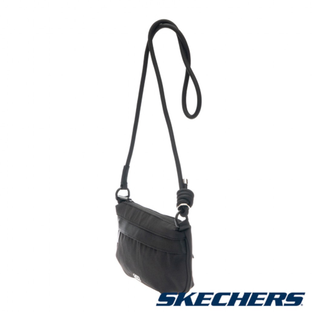SKECHERS 斜背包 (小)_碳黑 (L325U056-0018)