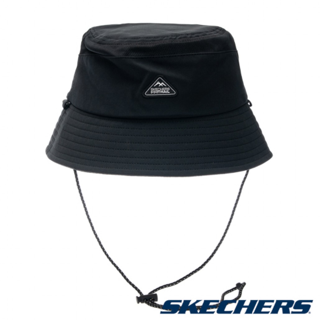 SKECHERS 寬邊帽_碳黑 (P325U009-0018)