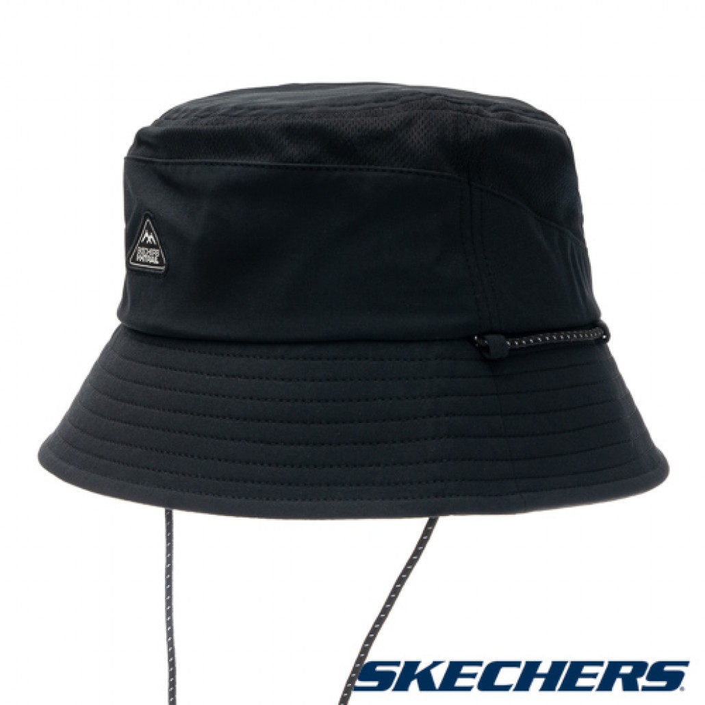 SKECHERS 寬邊帽_碳黑 (P325U009-0018)