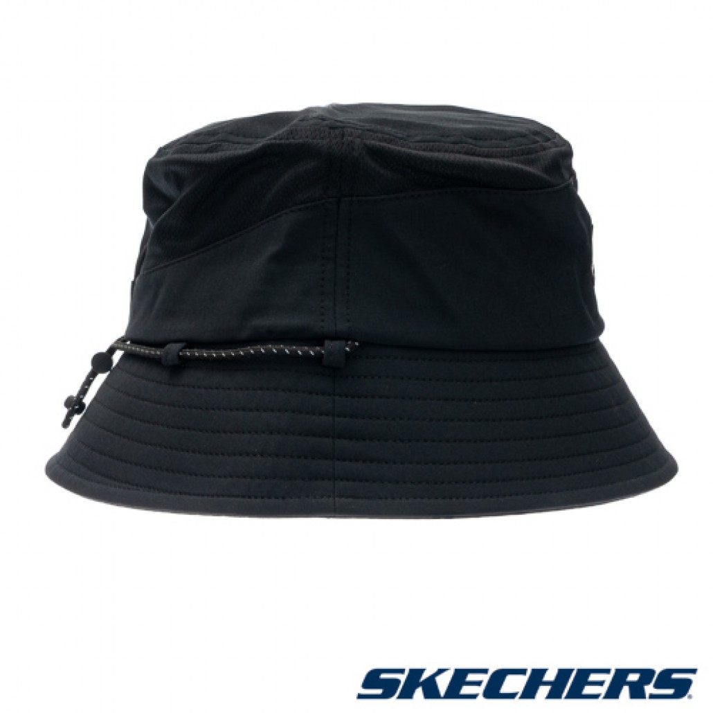 SKECHERS 寬邊帽_碳黑 (P325U009-0018)