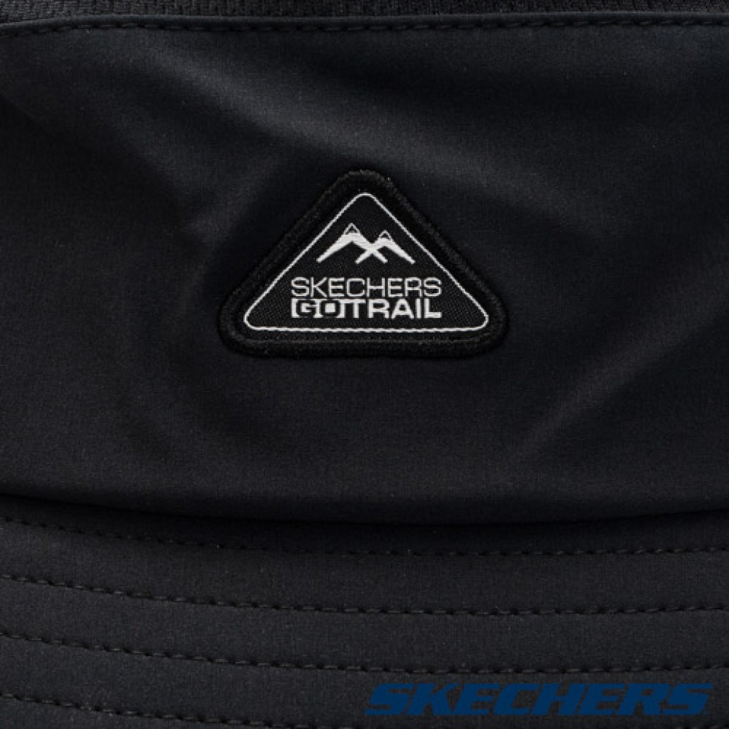 SKECHERS 寬邊帽_碳黑 (P325U009-0018)