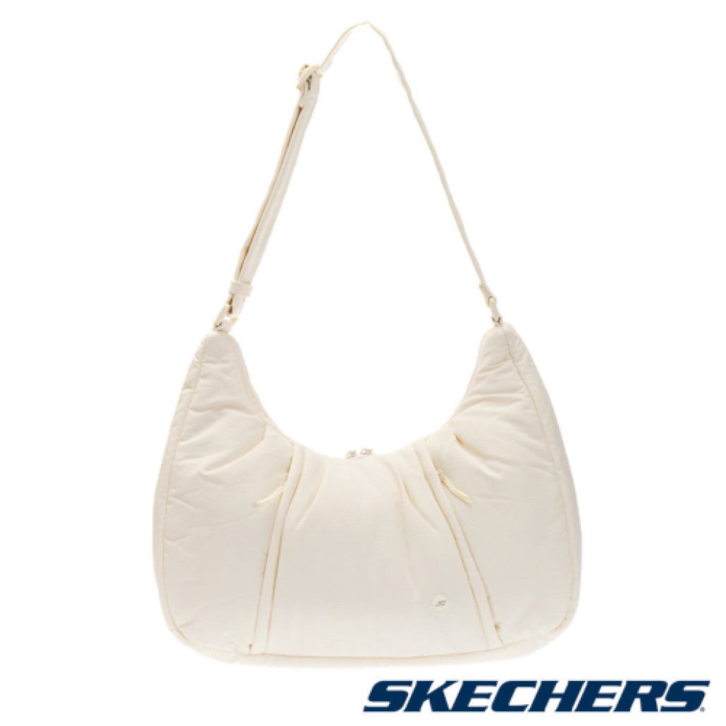 SKECHERS 側背包_豆腐白 (P325U023-0211)