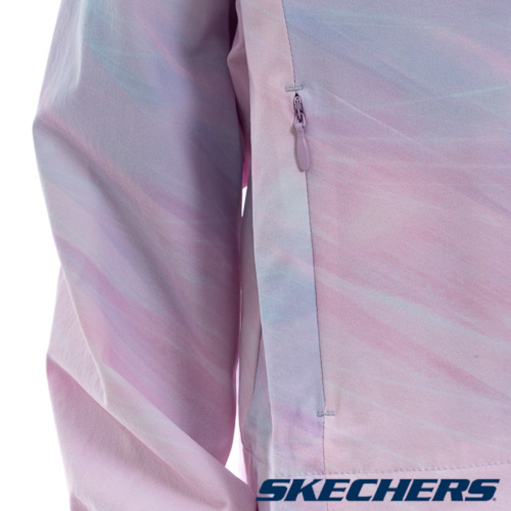 SKECHERS 女童拉鍊連帽外套 (P125G005-050A)