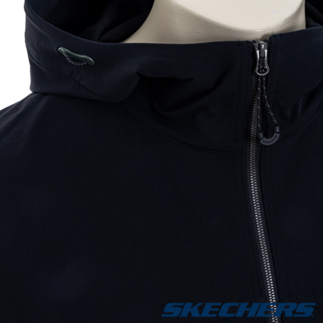 SKECHERS 男拉鍊連帽外套 (P325M011-0018)