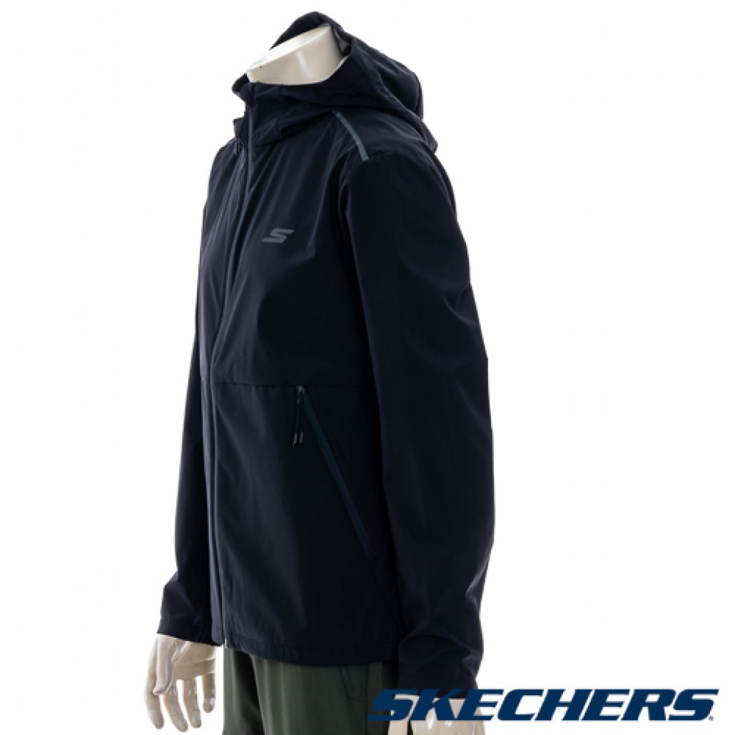 SKECHERS 男拉鍊連帽外套 (P325M029-0018)