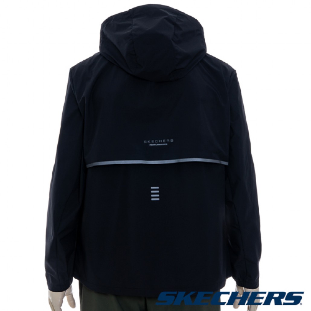 SKECHERS 男拉鍊連帽外套 (P325M029-0018)
