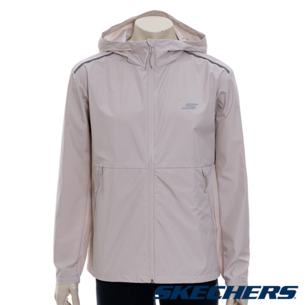 SKECHERS 男拉鍊連帽外套 (P325M029-021C)