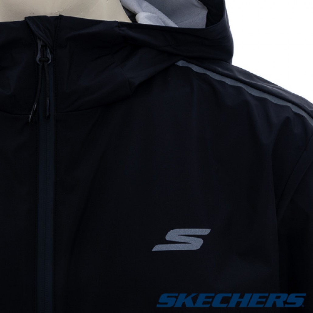 SKECHERS 男拉鍊連帽外套 (P325M029-0018)
