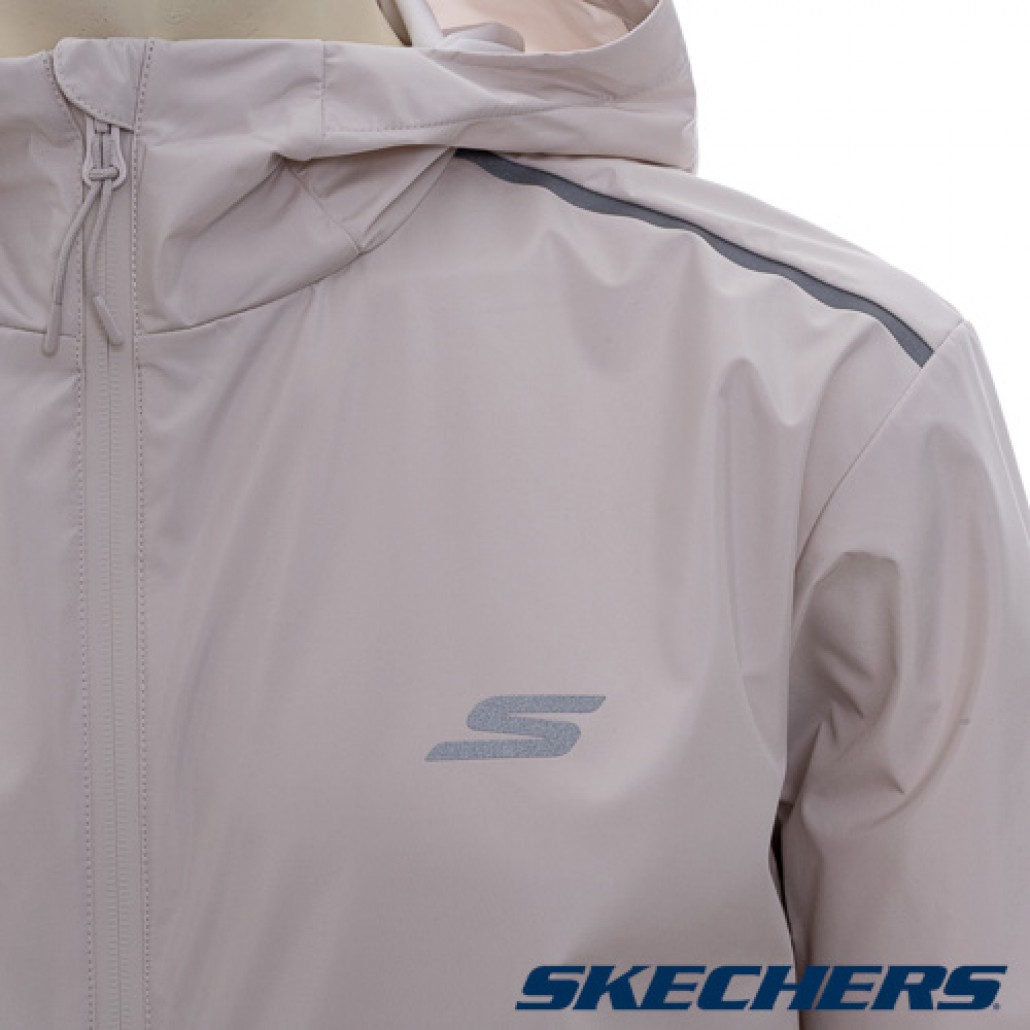 SKECHERS 男拉鍊連帽外套 (P325M029-021C)