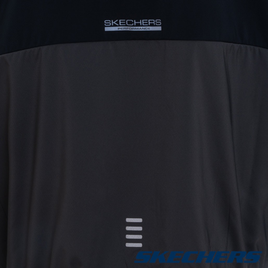 SKECHERS 男拉鍊連帽外套 (P325M032-0018)