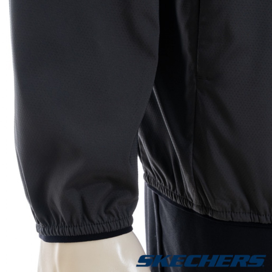 SKECHERS 男拉鍊連帽外套 (P325M032-0018)