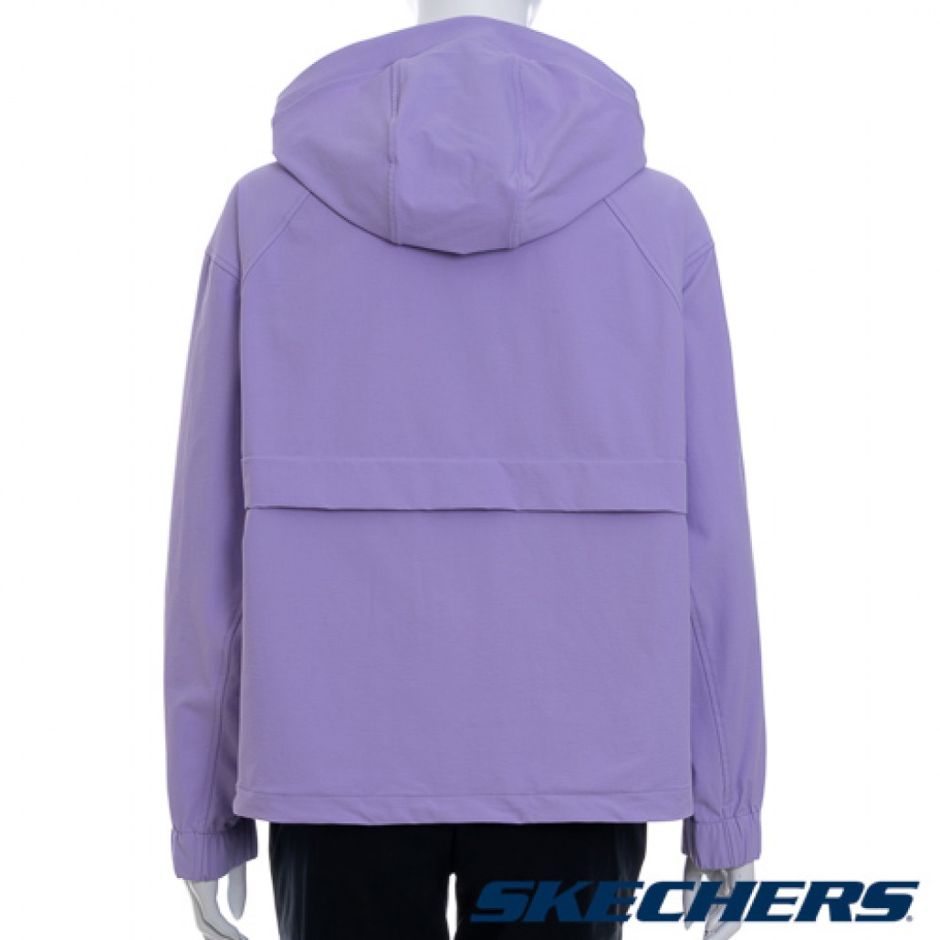 SKECHERS 女拉鏈連帽外套 (P325W013-010Y)