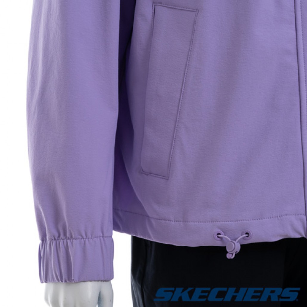 SKECHERS 女拉鏈連帽外套 (P325W013-010Y)