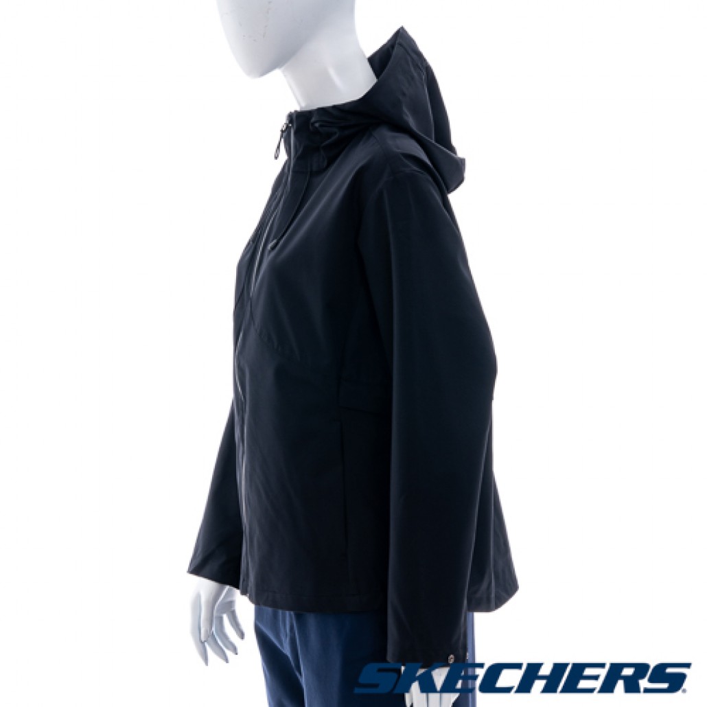 SKECHERS 女拉鍊連帽外套 (P325W067-0018)