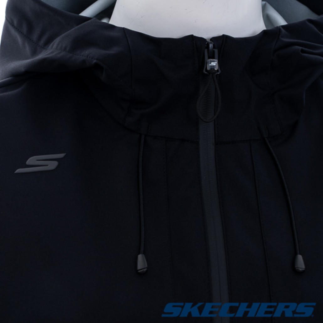 SKECHERS 女拉鍊連帽外套 (P325W067-0018)