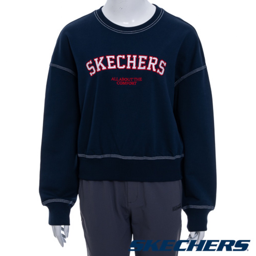 SKECHERS 女長袖衛衣(L325W002-002Z)