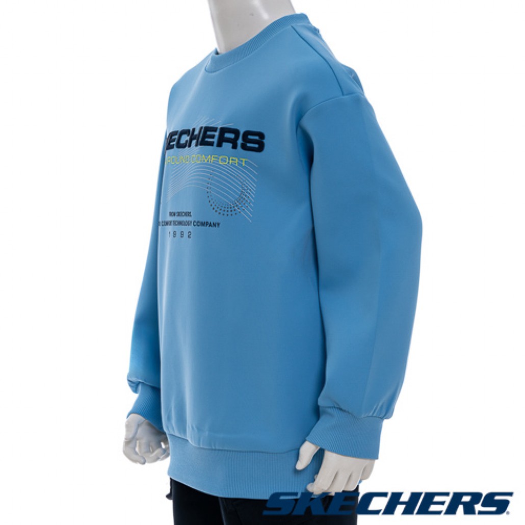 SKECHERS 男童長袖衛衣P325B003-01LK