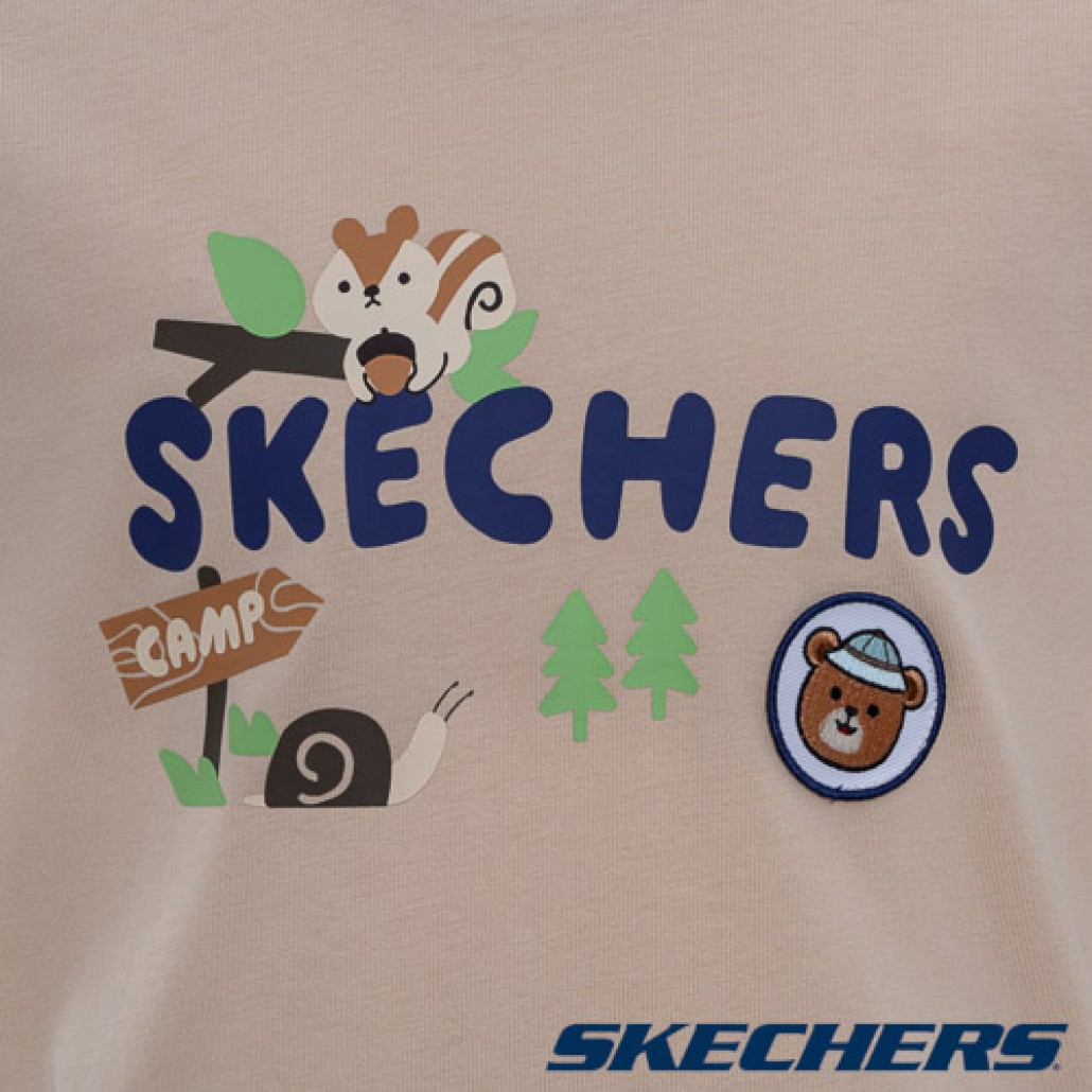 SKECHERS 男童短袖衣(SL325B268-00CN)