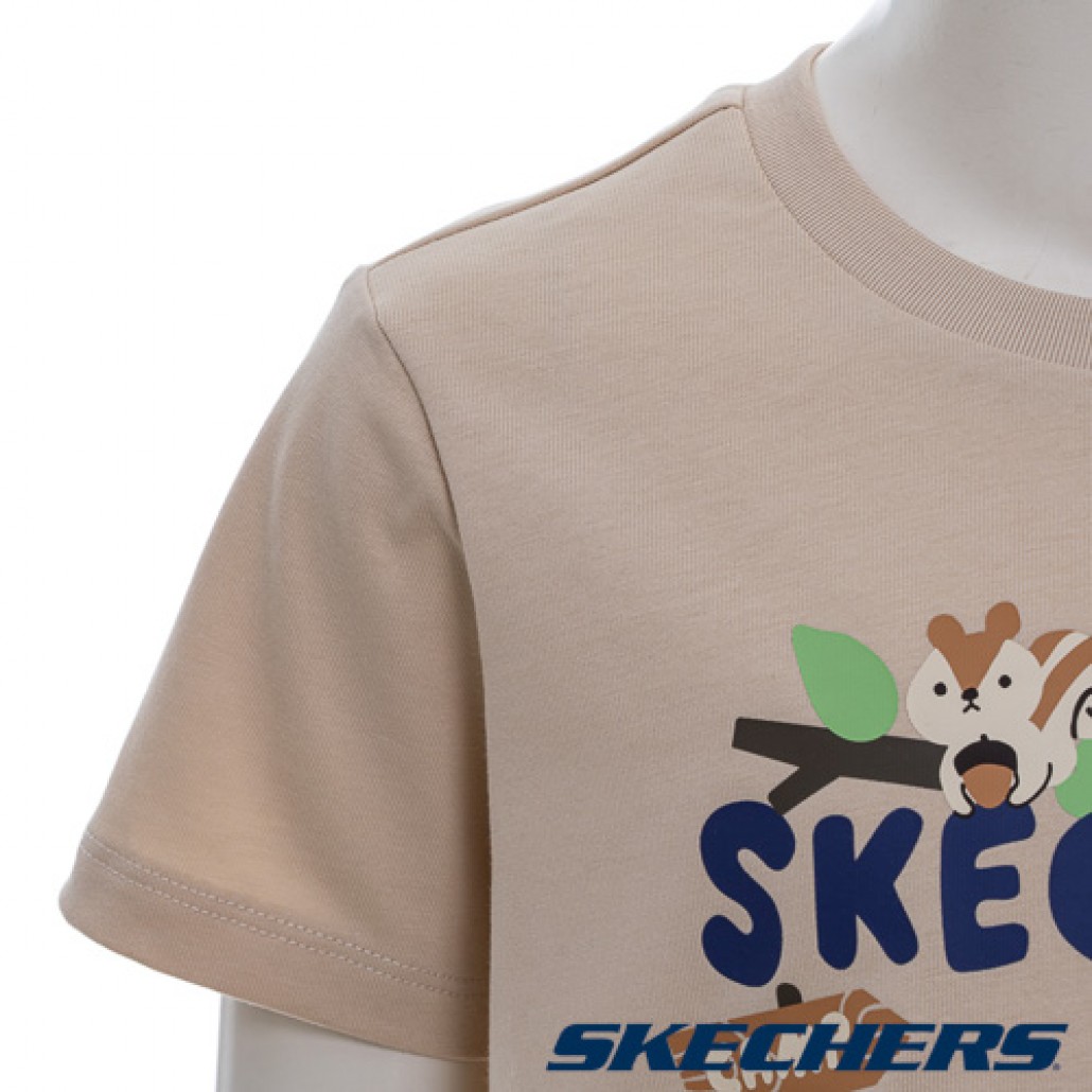 SKECHERS 男童短袖衣(SL325B268-00CN)