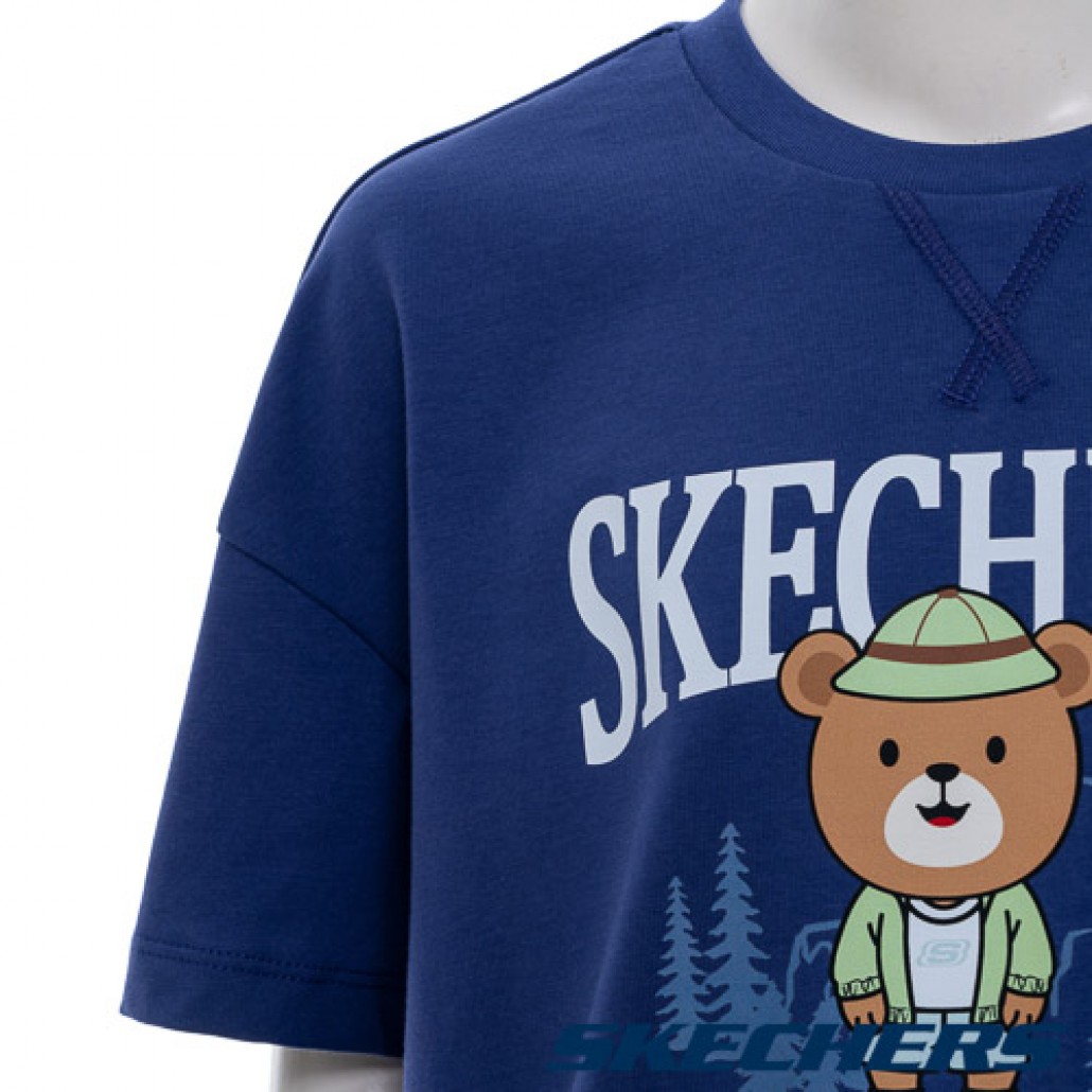 SKECHERS 男童短袖衣(SL325B269-013D)