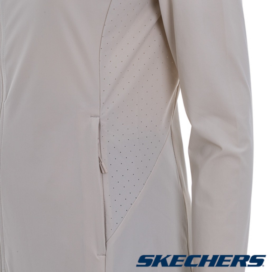 SKECHERS 女拉鍊連帽外套(SP325W311-004S)