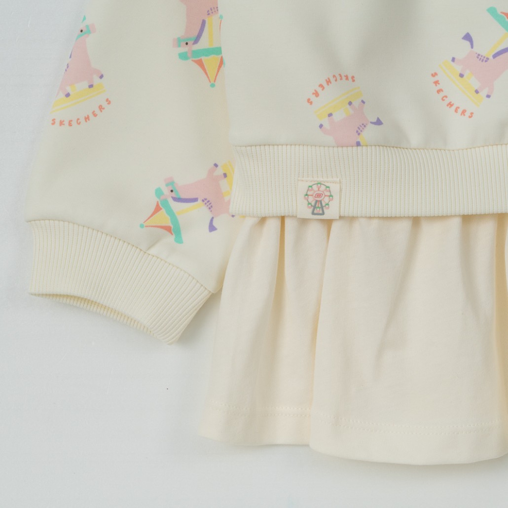 SKECHERS 女幼童長袖衛衣 (L325G027-05SH)