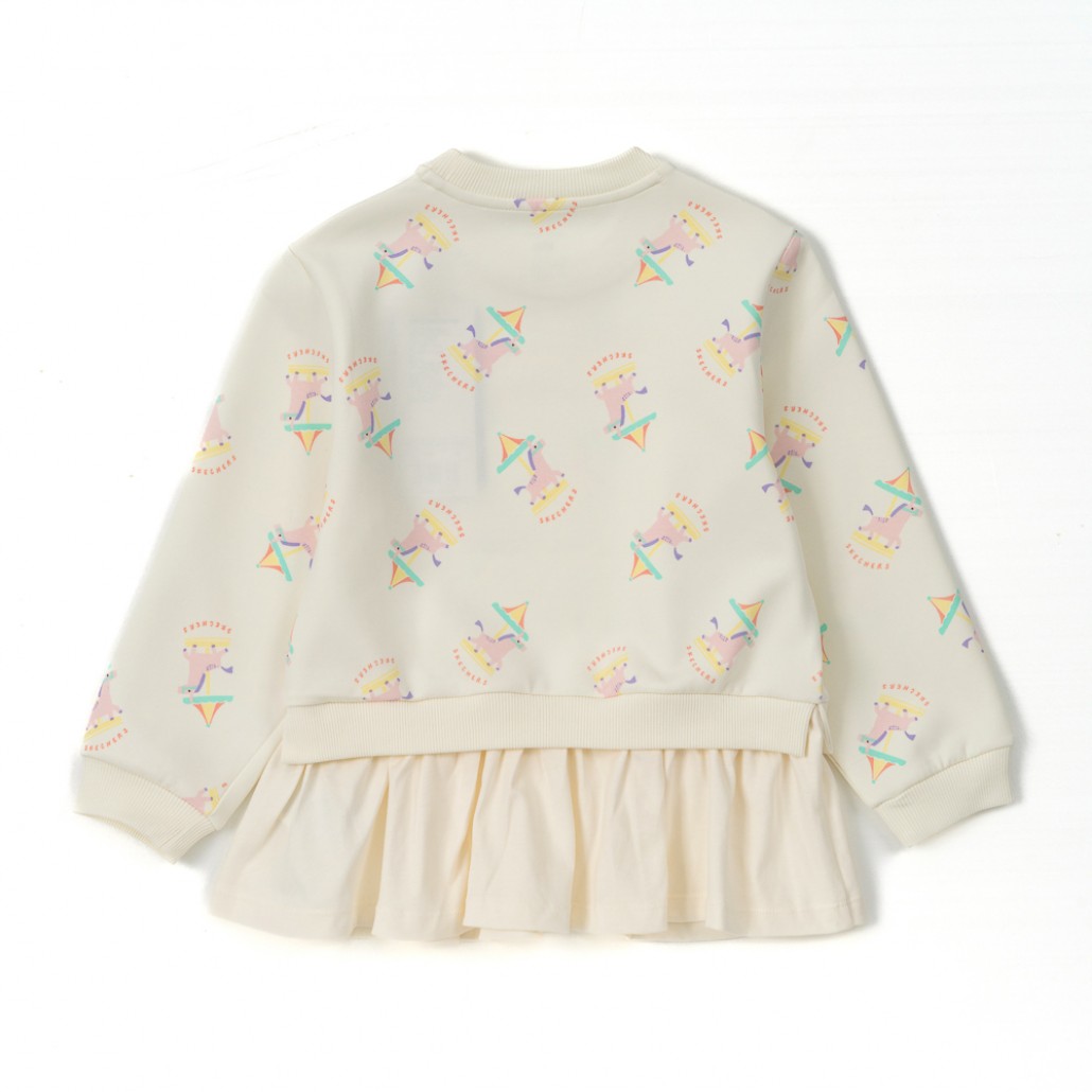 SKECHERS 女幼童長袖衛衣 (L325G027-05SH)