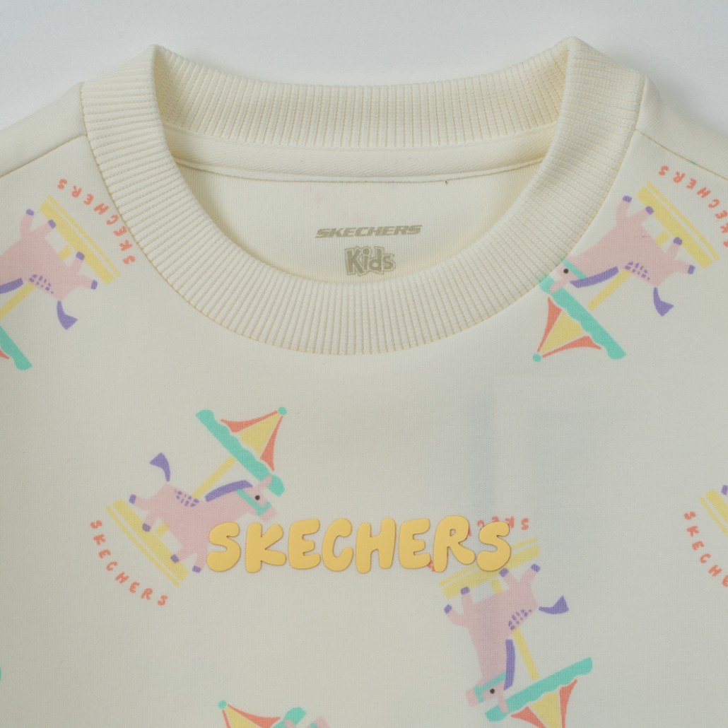 SKECHERS 女幼童長袖衛衣 (L325G027-05SH)