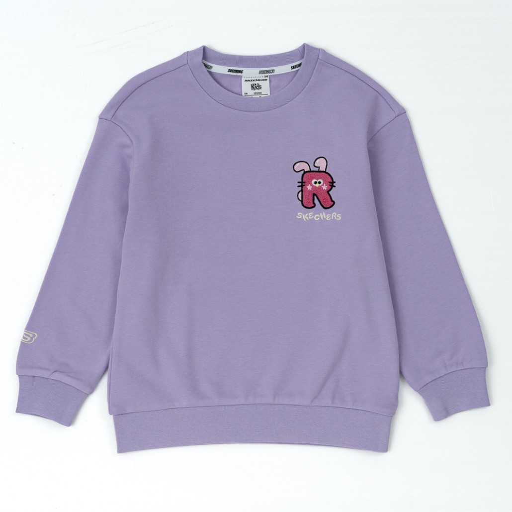 SKECHERS 中性童長袖衛衣 (L325K047-00EW)