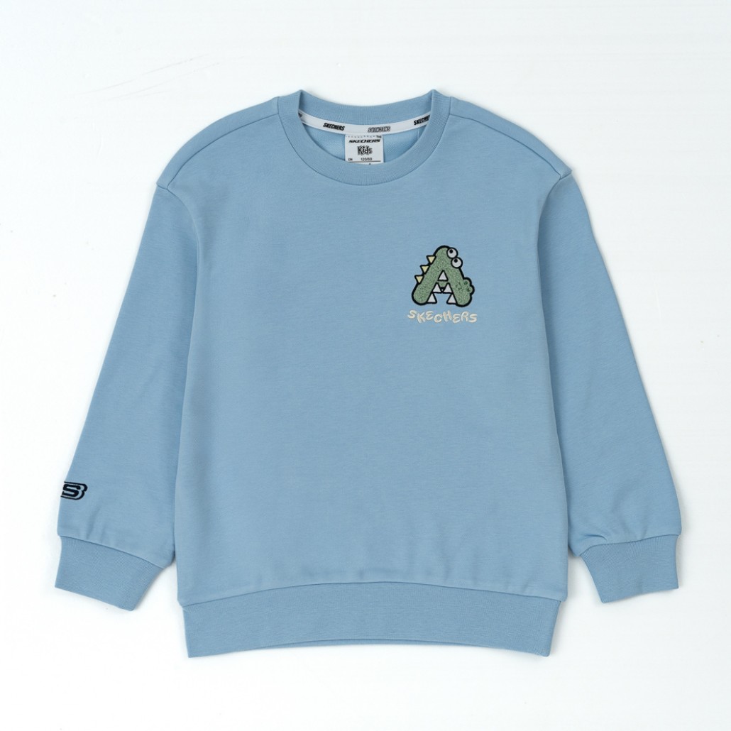 SKECHERS 中性童長袖衛衣 (L325K047-00F5)