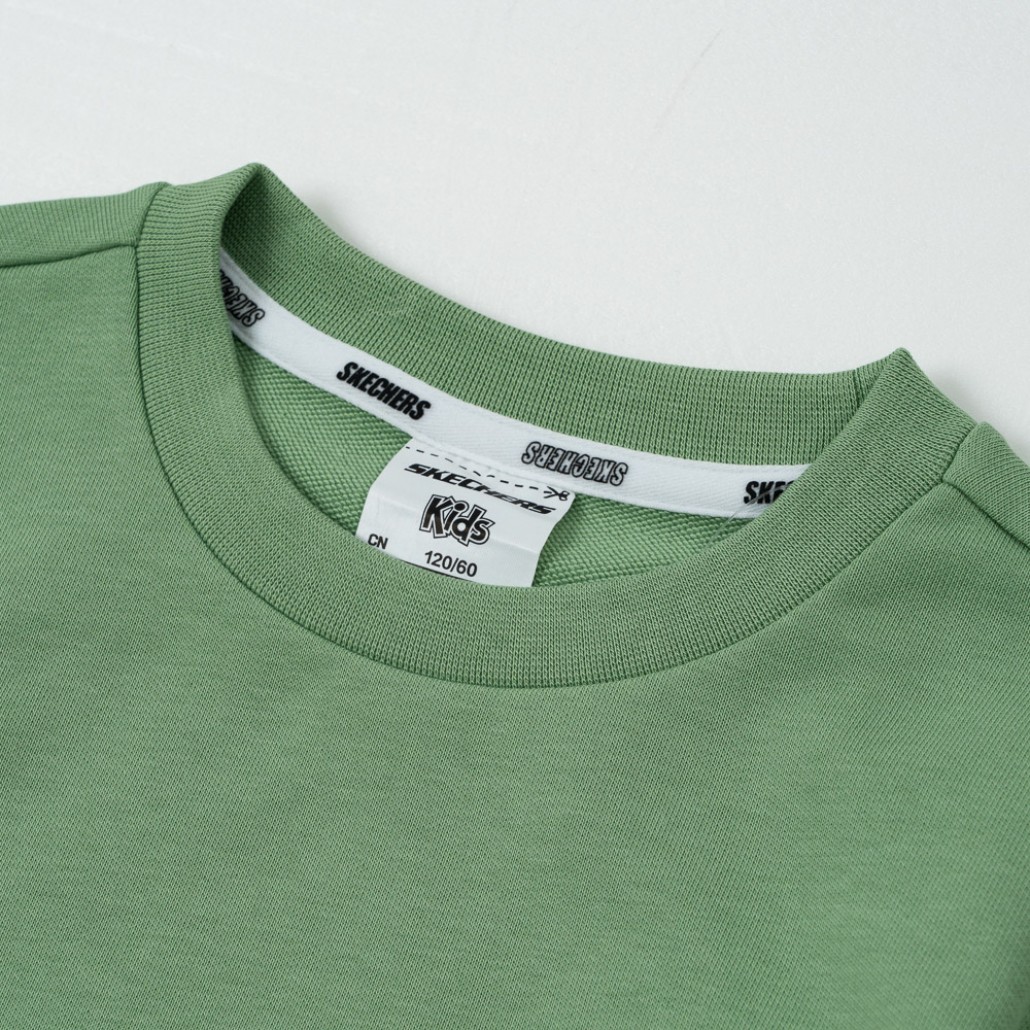 SKECHERS 中性童長袖衛衣 (L325K047-01DP)