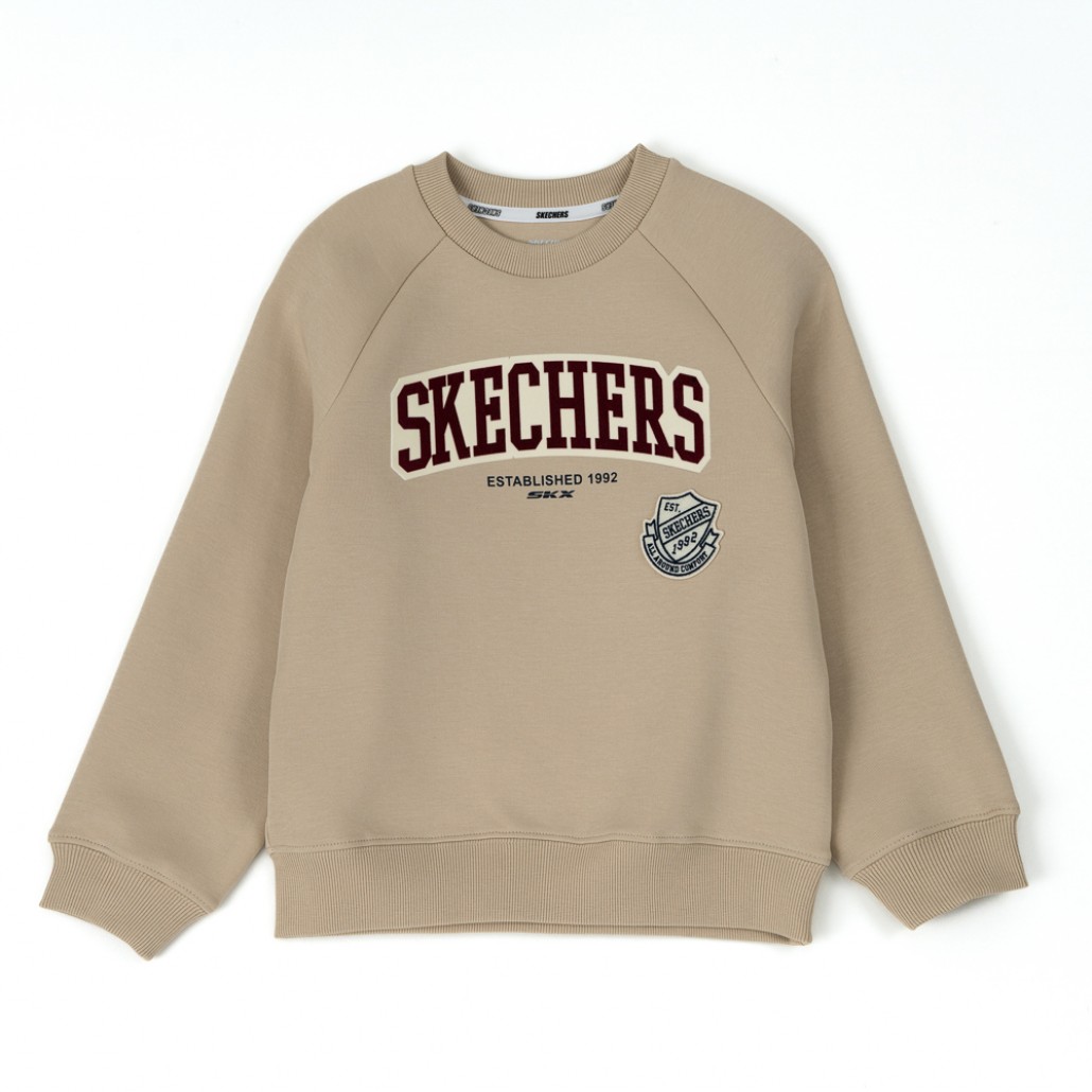SKECHERS 男童長袖衛衣 (L425B004-001M)