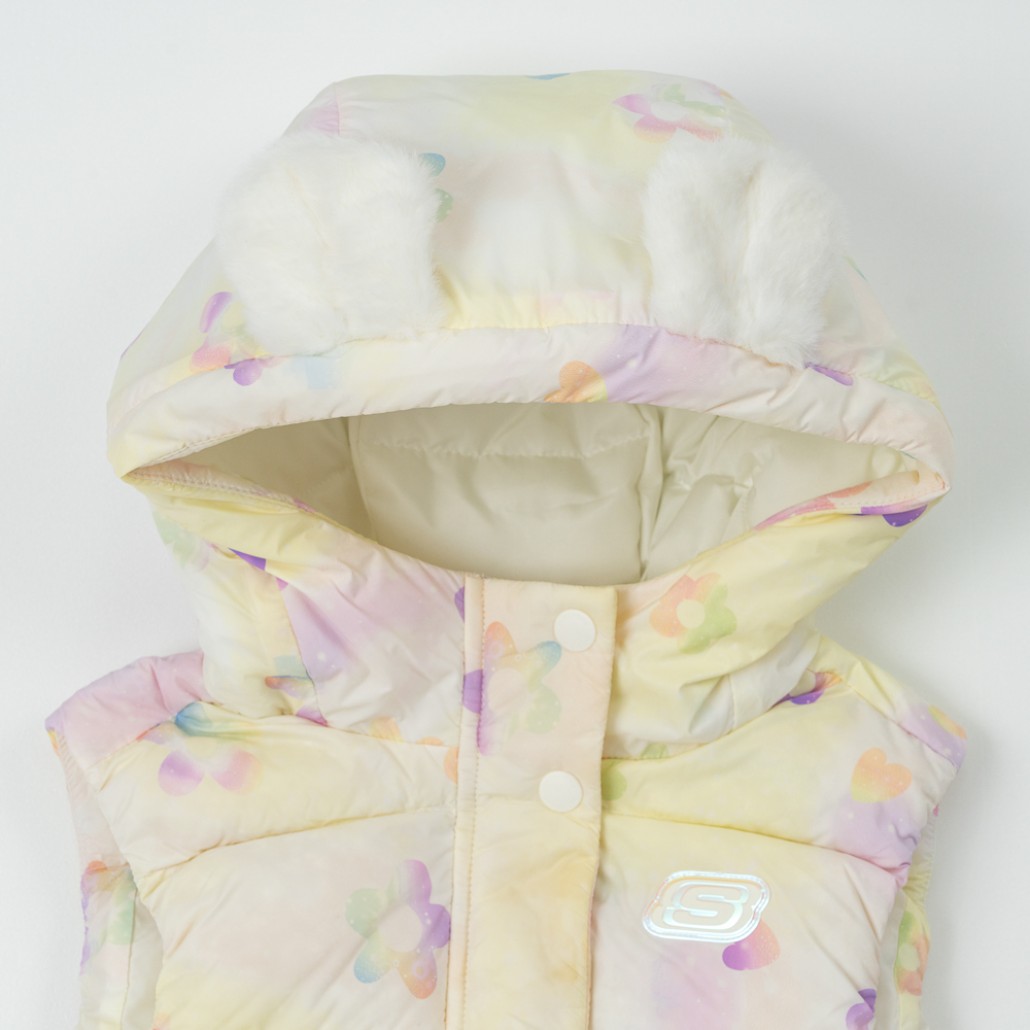 SKECHERS 女幼童羽絨背心 (L425G025-05XL)